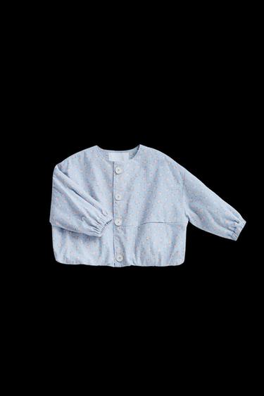 ZARA TIMELESS - FLORAL PRINT JACKET - Light blue by Zara - Image 0