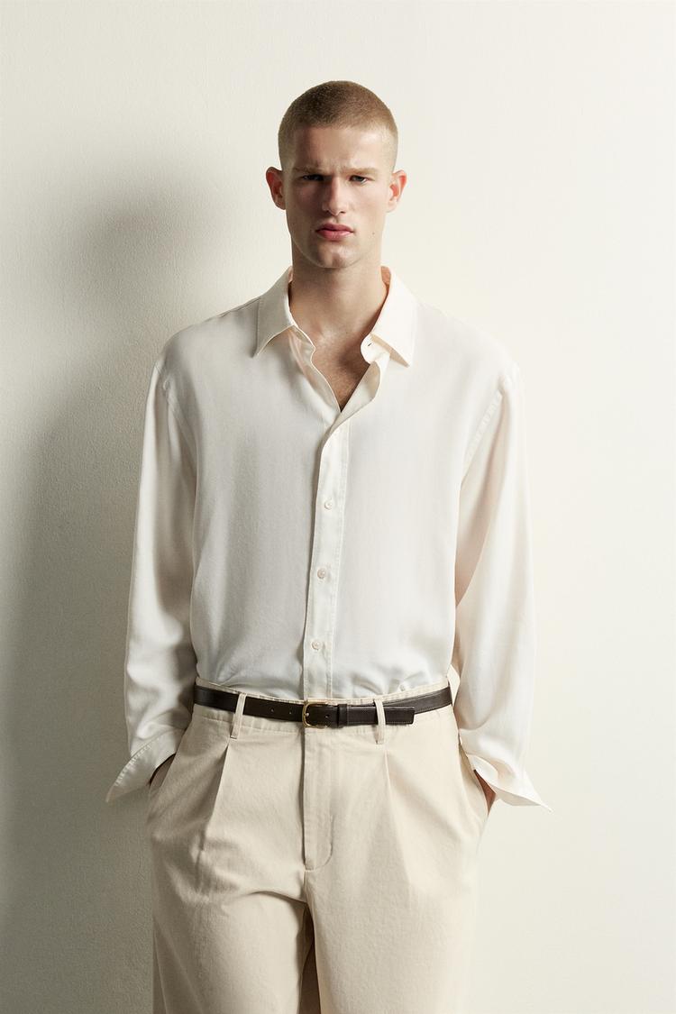 RELAXED FIT FLOWING SHIRT