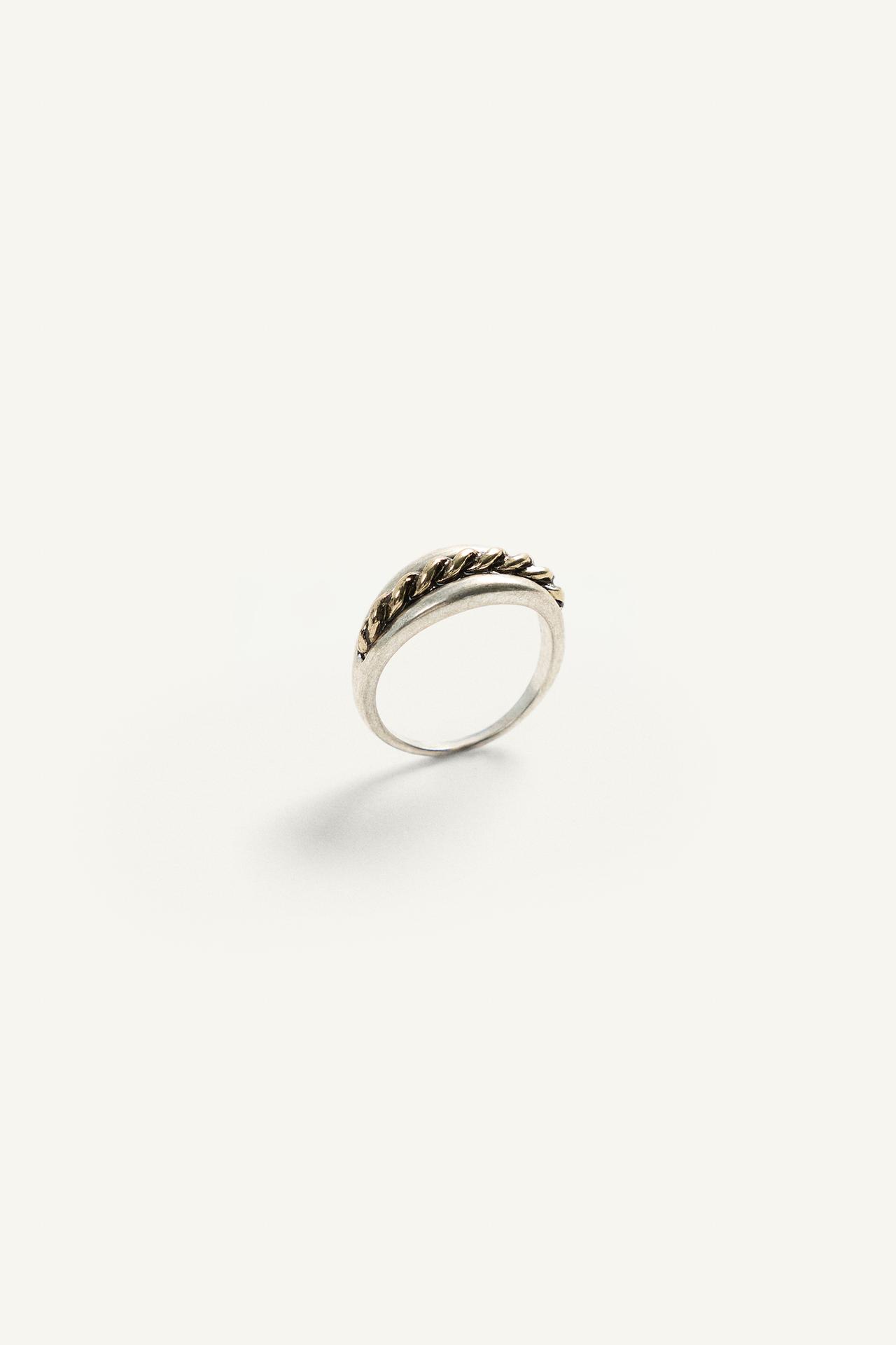 CONTRAST METAL RING