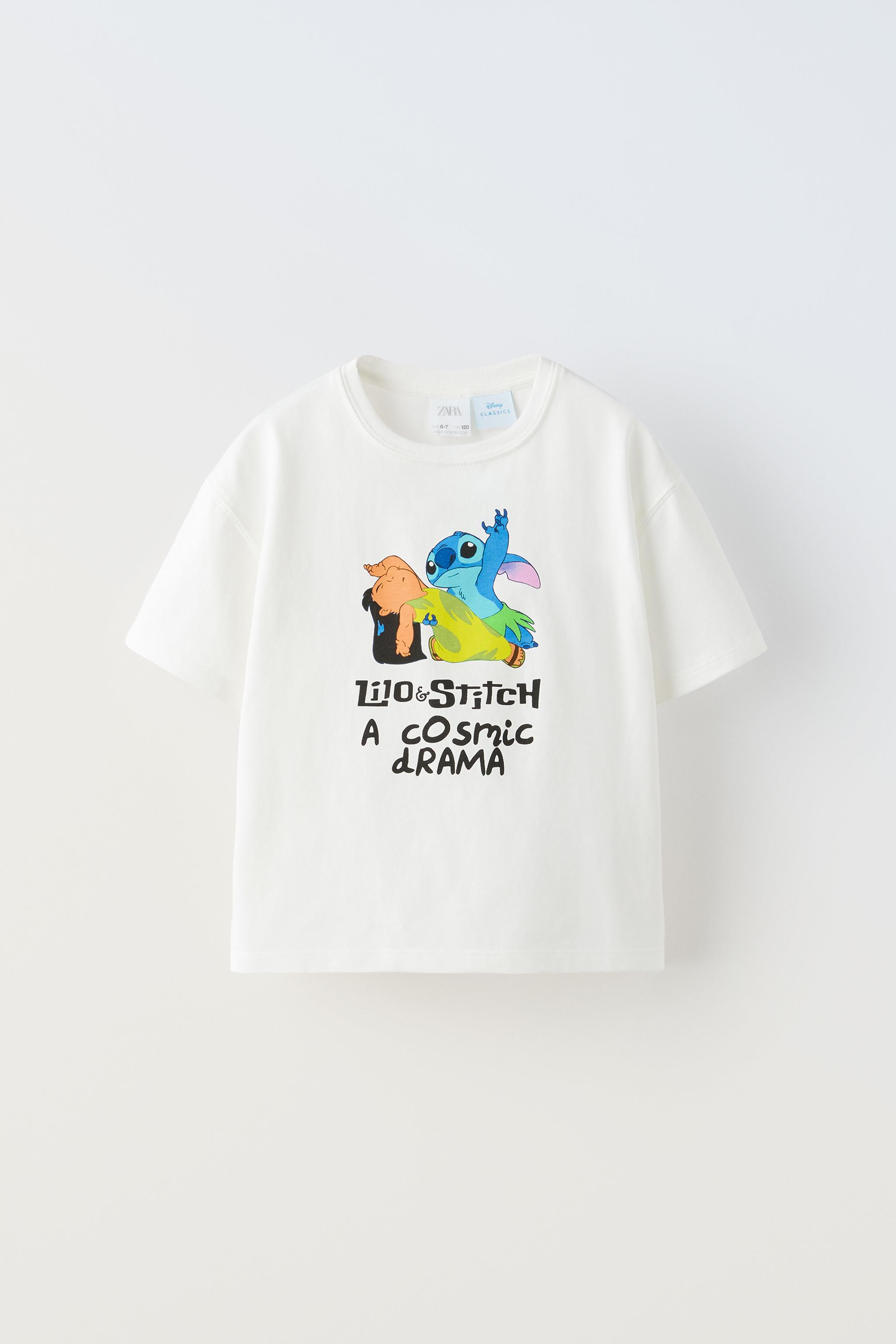 CAMISETA LILO STITCH DISNEY Blanco ZARA Espana