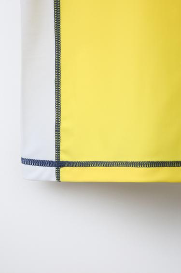 ZARA X BODY GLOVE ® SWIM T-SHIRT - Yellow by Zara - Image 3