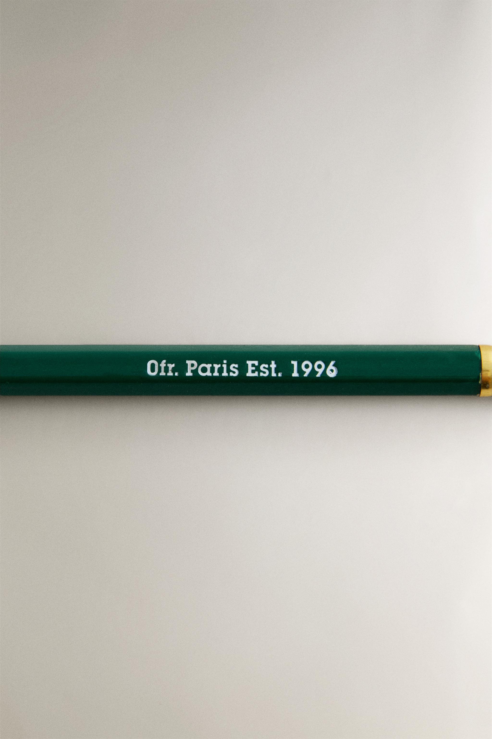 WOODEN PENCIL SET (PACK OF 3) | 0FR. PARIS