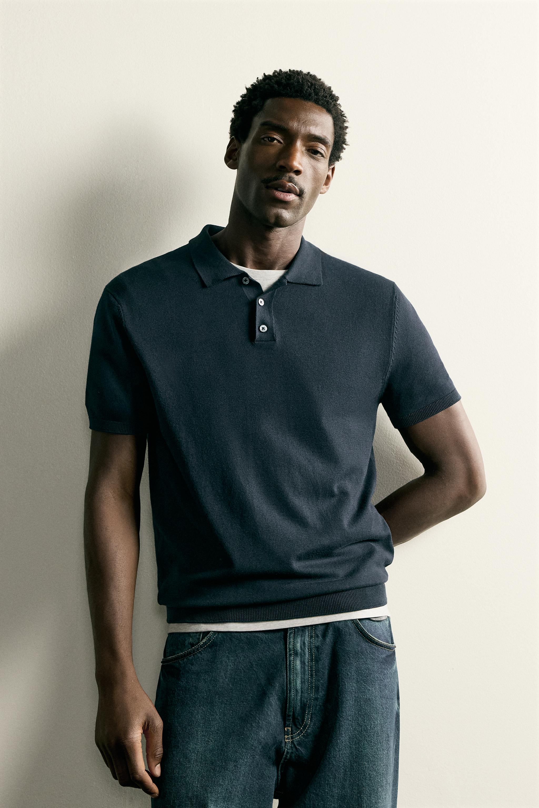 REGULAR FİT TRİKO POLO T-SHIRT - LACİVERT | ZARA Türkiye / Turkey