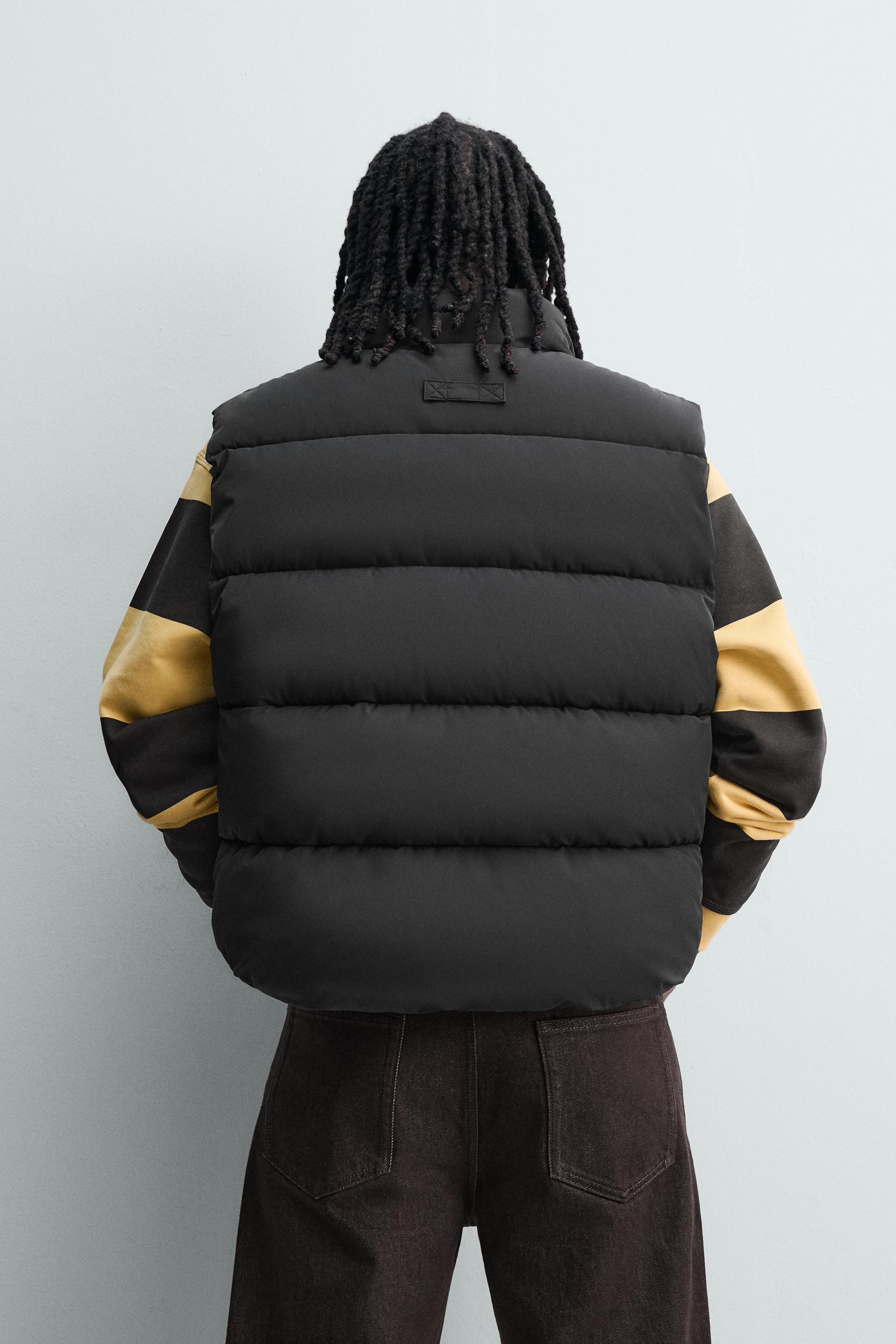 CROPPED FIT PADDED VEST