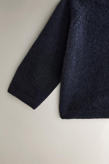 PULL BÉBÉ CACHEMIRE - Bleu marine de Zara - Image 2