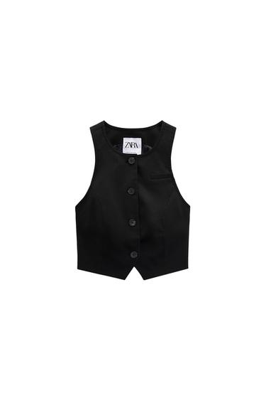 CROPPED VEST