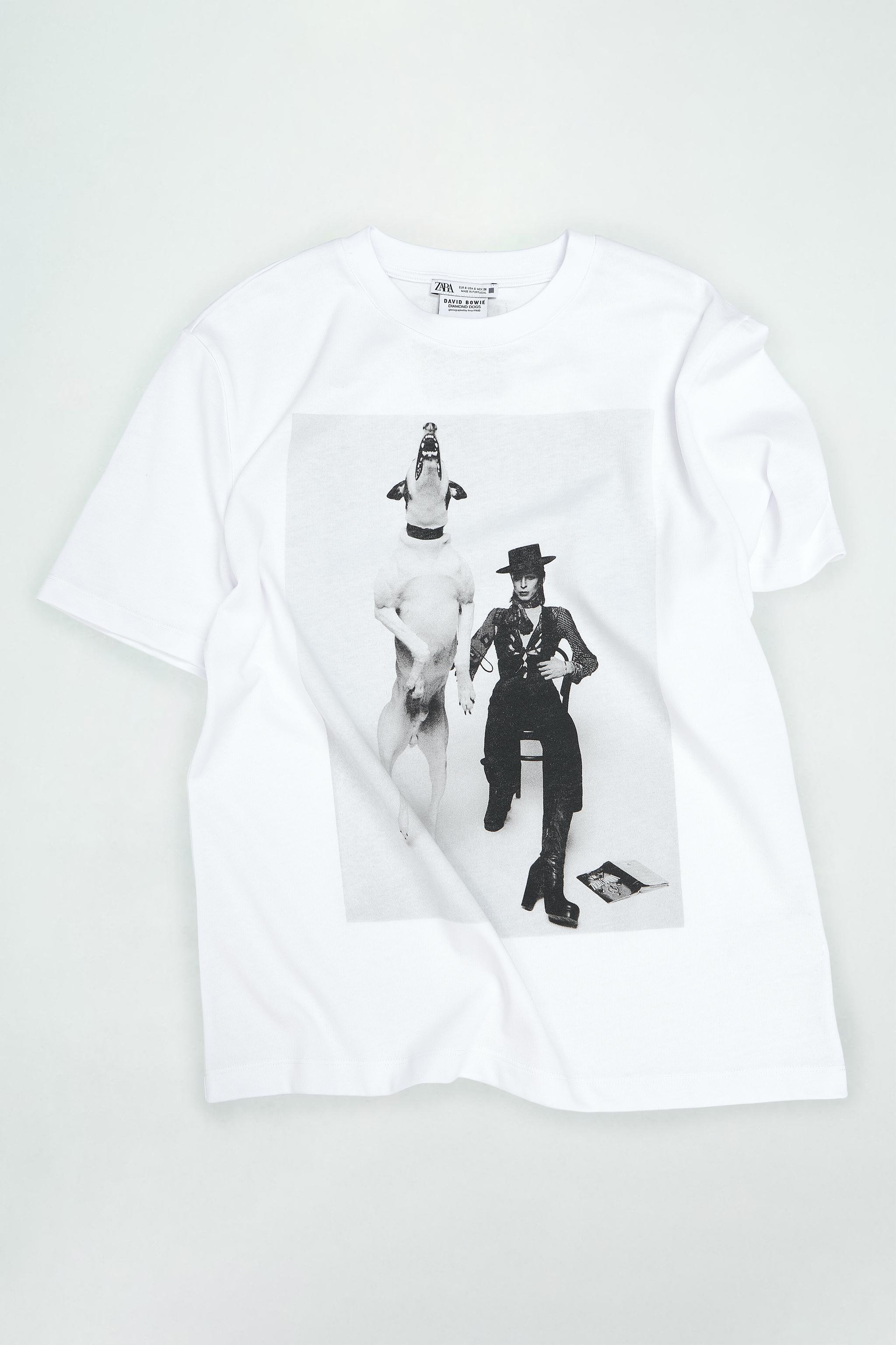 DAVID BOWIE PHOTOGRAPH T-SHIRT