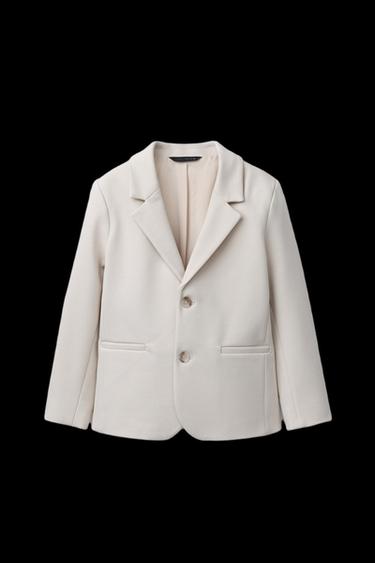 BLAZER TRAJE COMFORT - Crudo medio de Zara - Imagen 0