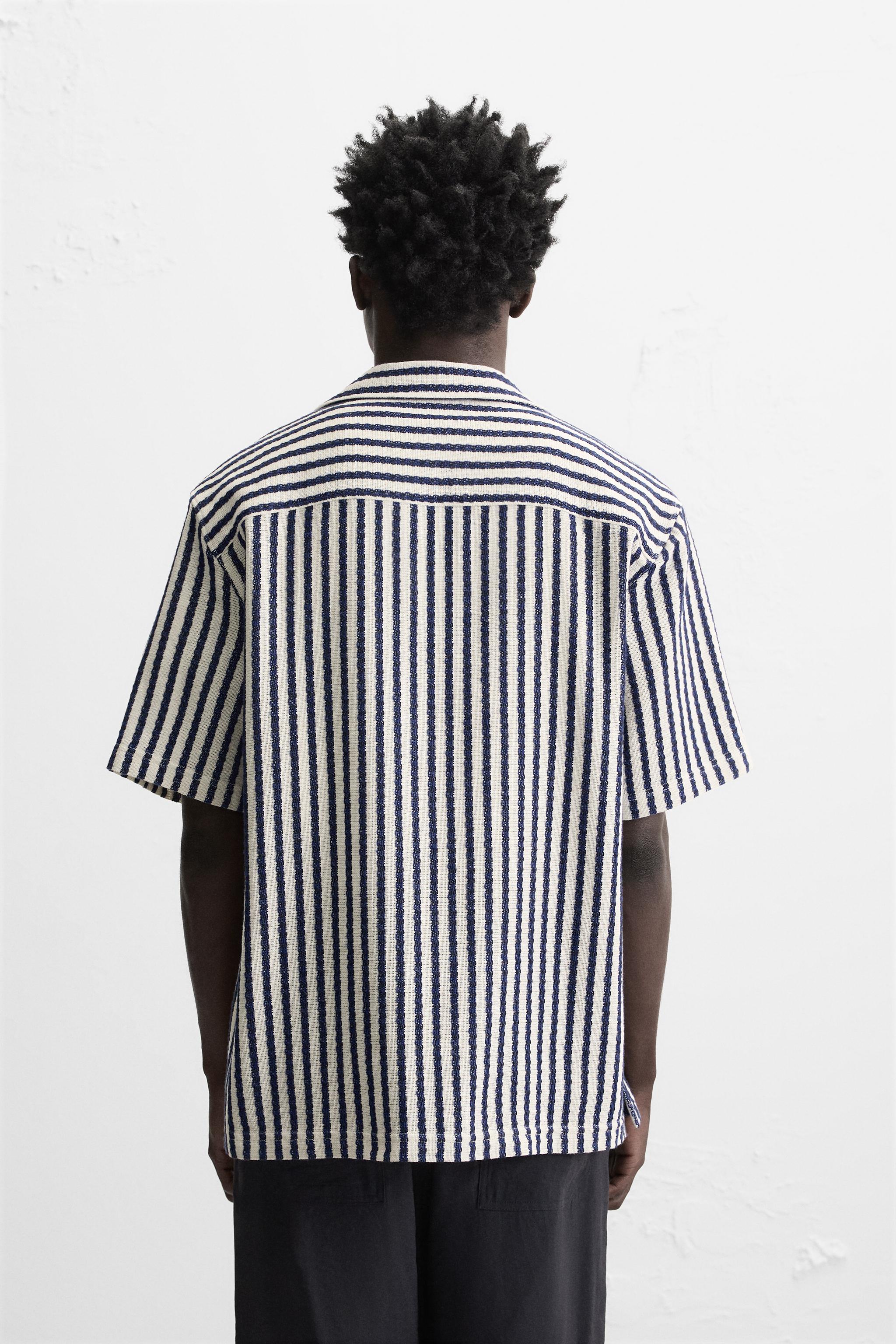 GEOMETRIC JACQUARD SHIRT