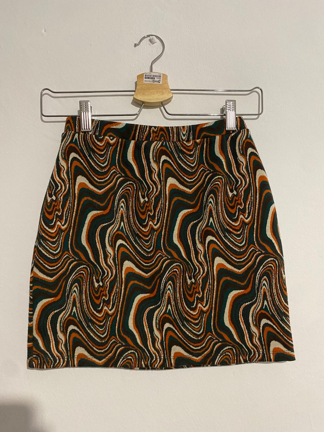 JACQUARD MINI SKIRT - Image 2