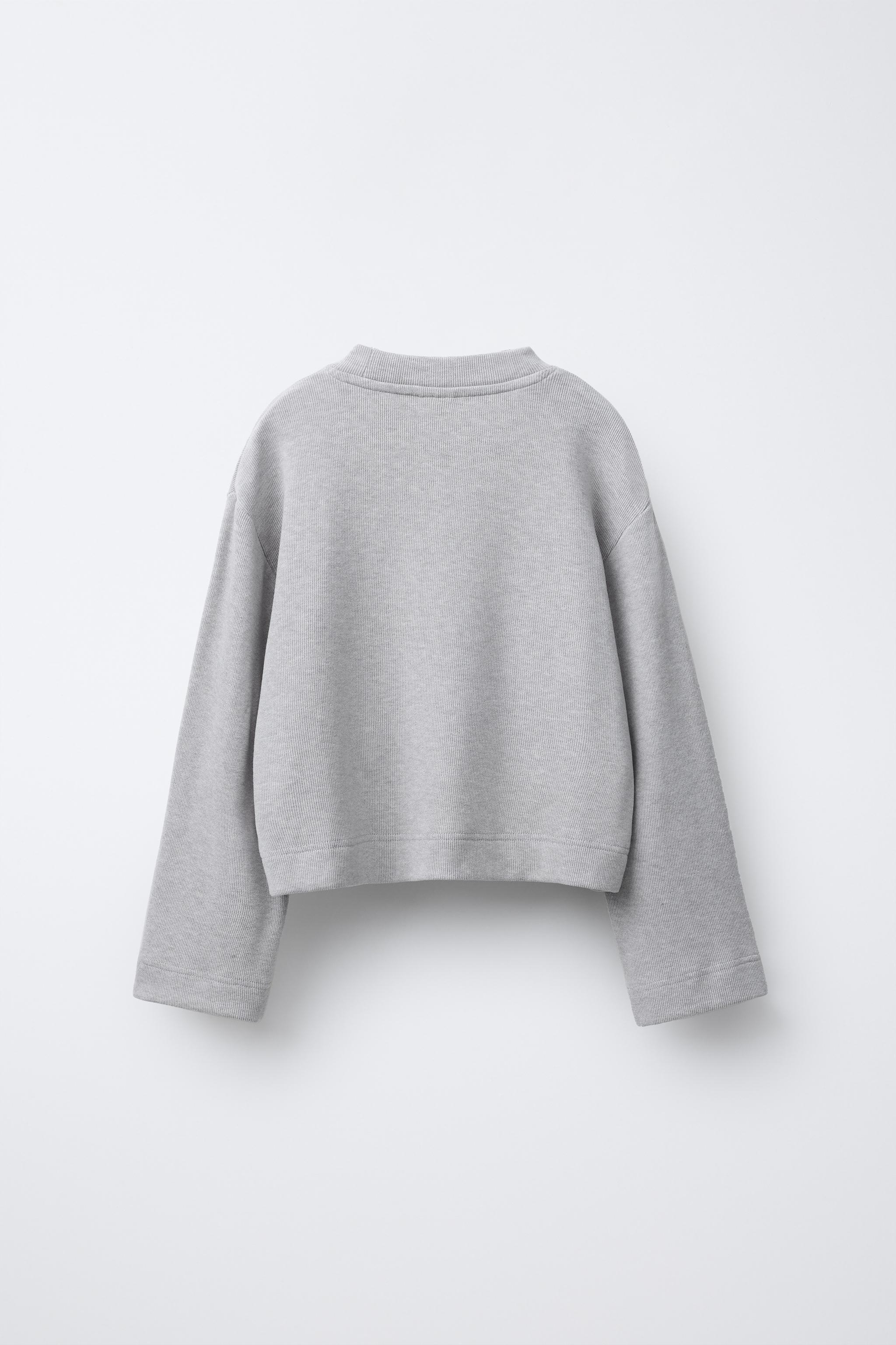 SOFT TOUCH T-SHIRT - Gray | ZARA Canada