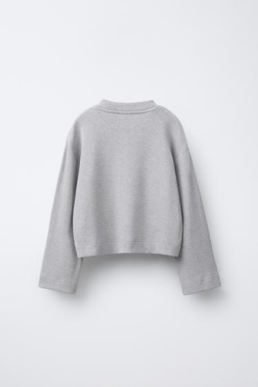 SOFT TOUCH T-SHIRT - Grey by Zara - Image 1