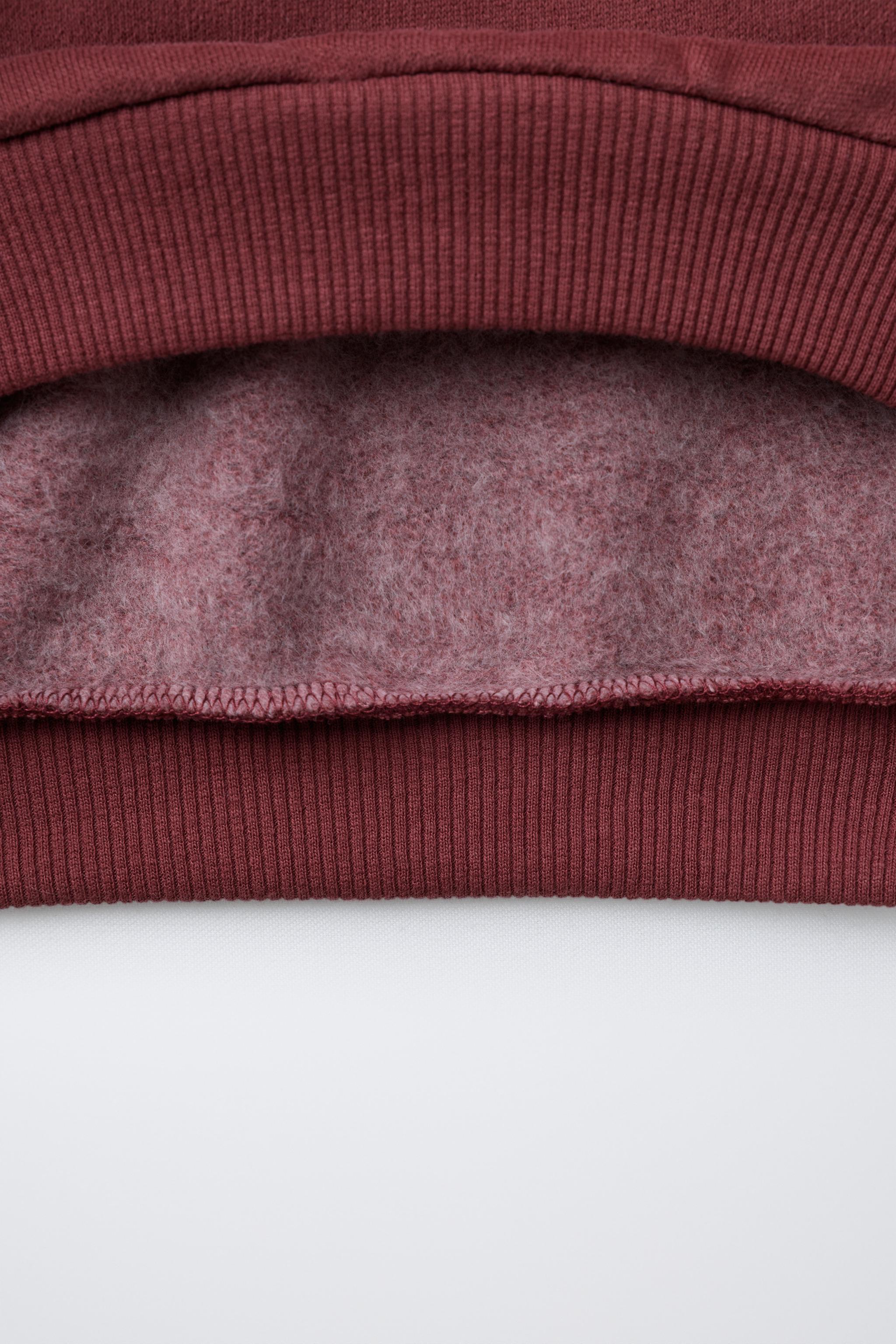 HOODED SWEATSHIRT WITH TEXT