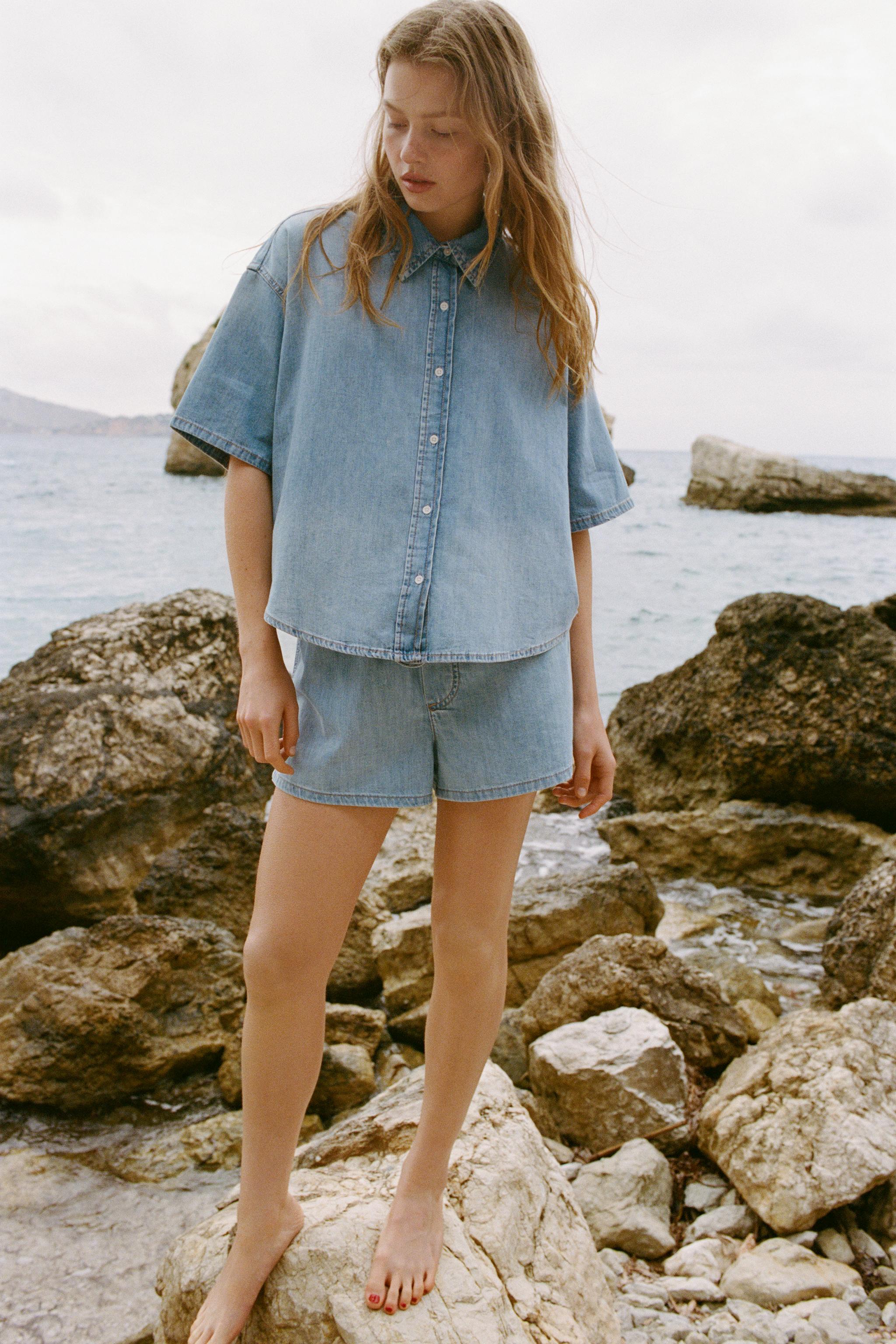 デニムシャツ – レディース | ZARA 日本