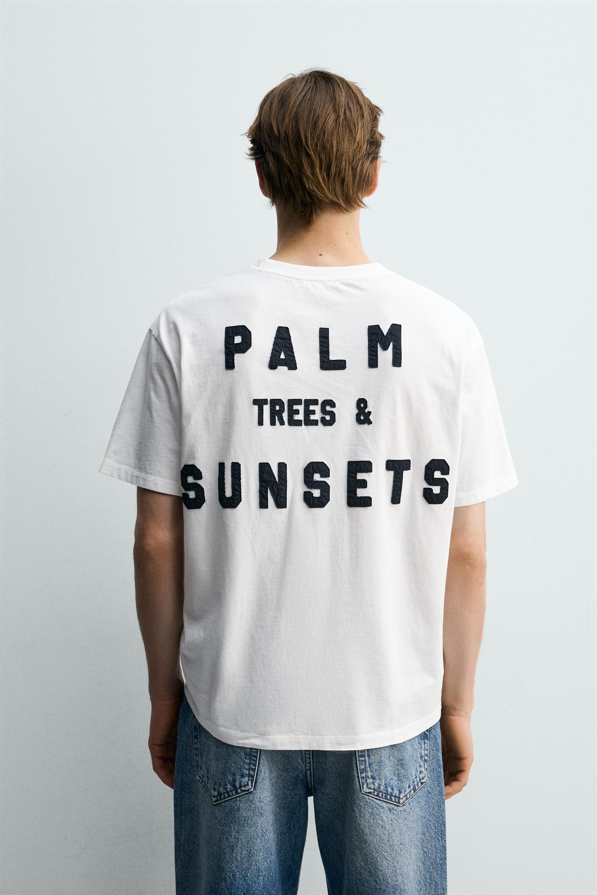 RELAXED FIT TEXT PATCH T-SHIRT