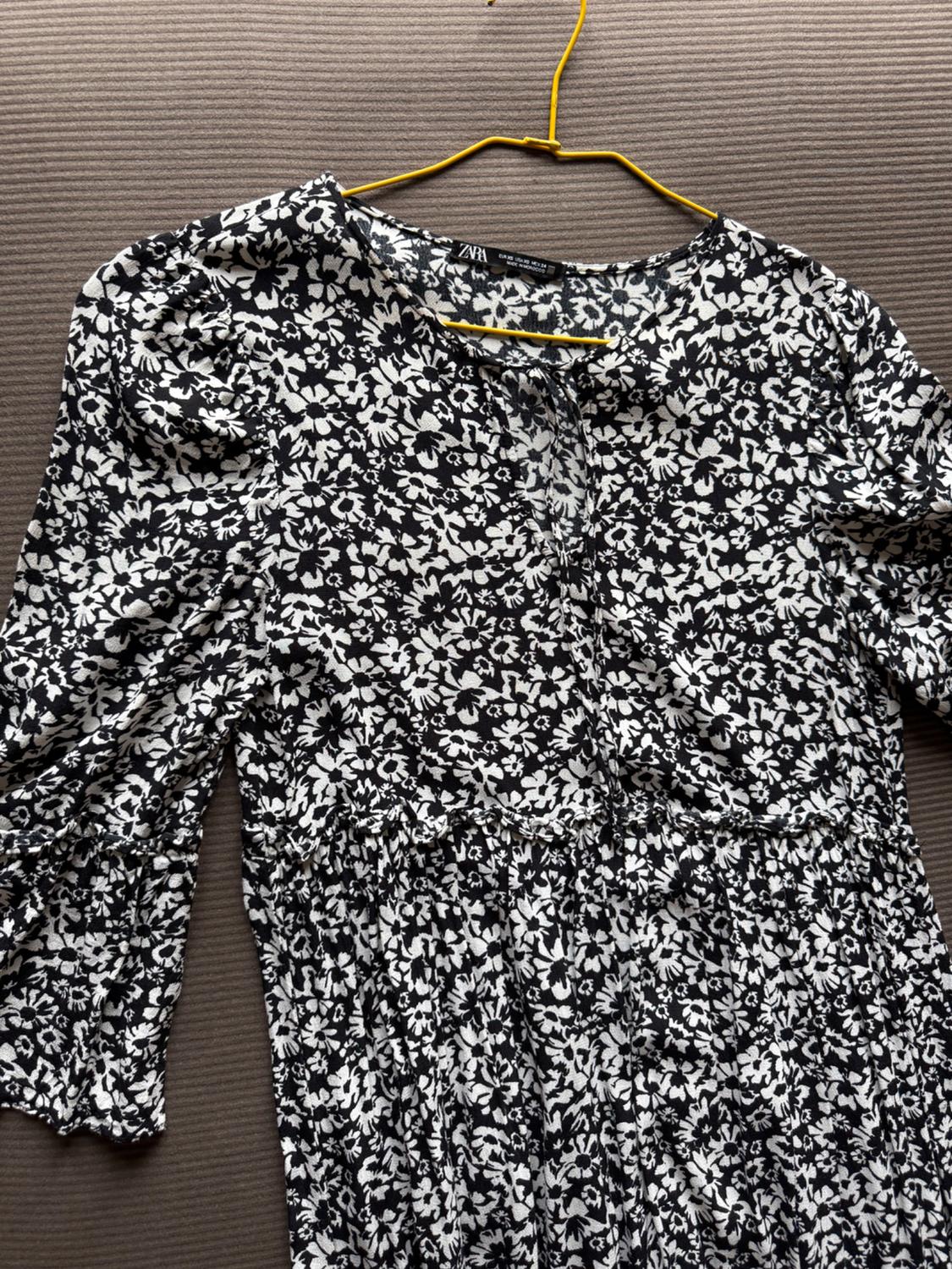 PRINTED MIDI DRESS - Image 7