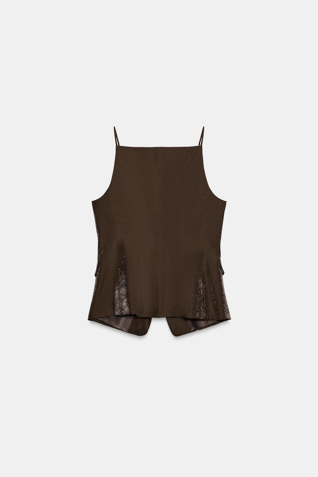 SHINY EFFECT VEST - image 2