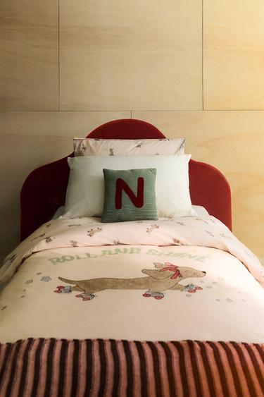 CHILDREN'S SKATER DOG DUVET COVER - Multicoloured by Zara