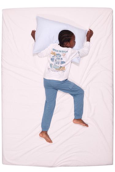 6-14 YEARS/ BONSAI TREE PYJAMAS - Blue by Zara