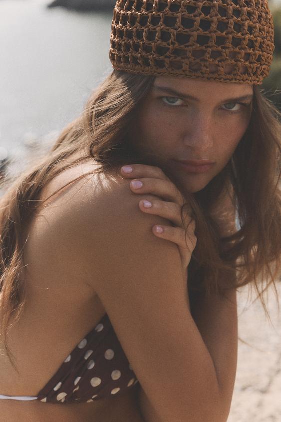 WOVEN SKULLCAP - Copper by Zara - Image 0