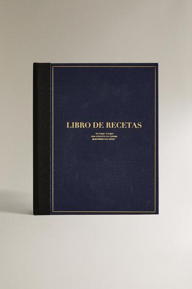 LIVRE DE RECETTES DE NOËL - Bleu de Zara