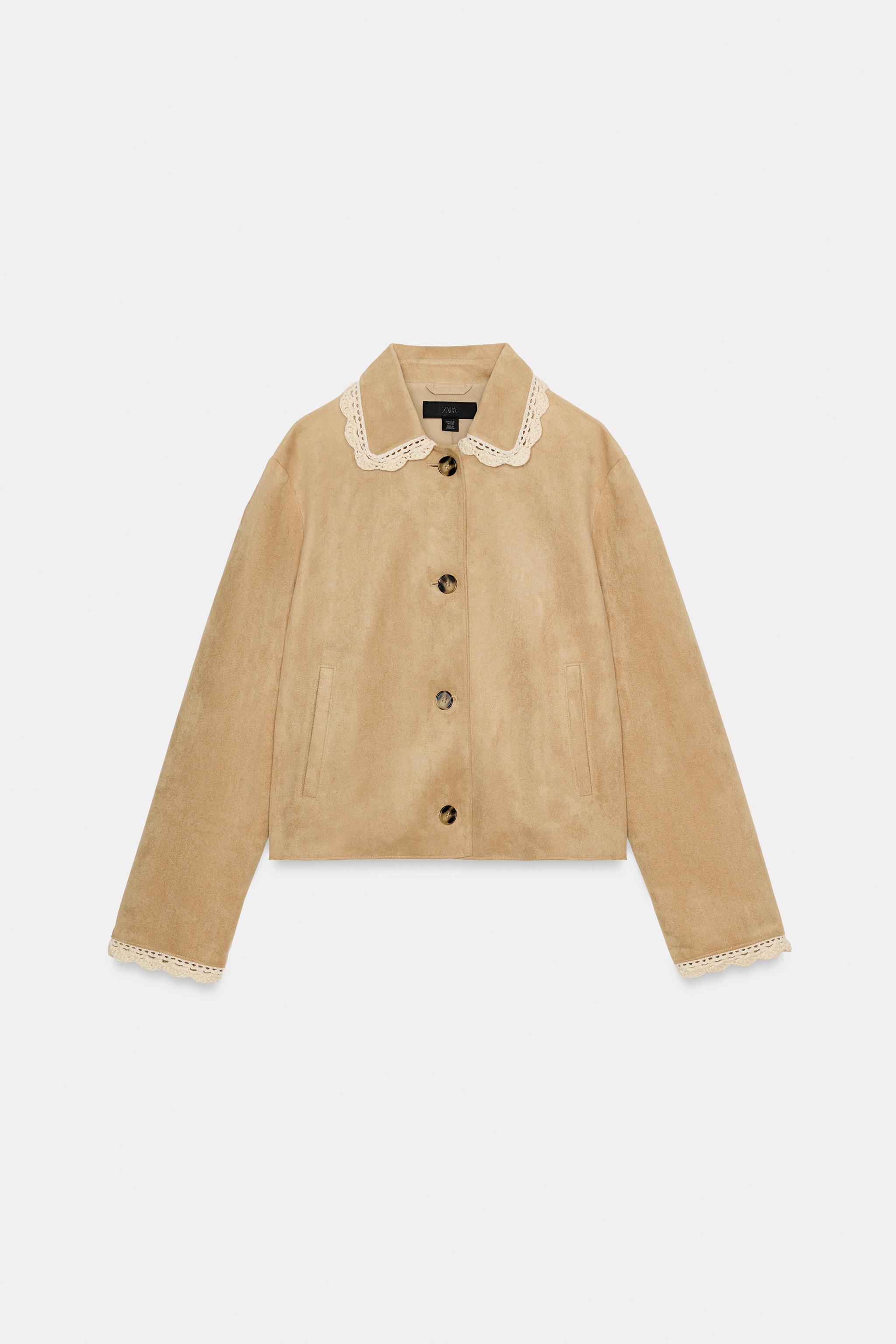 FAUX SUEDE JACKET