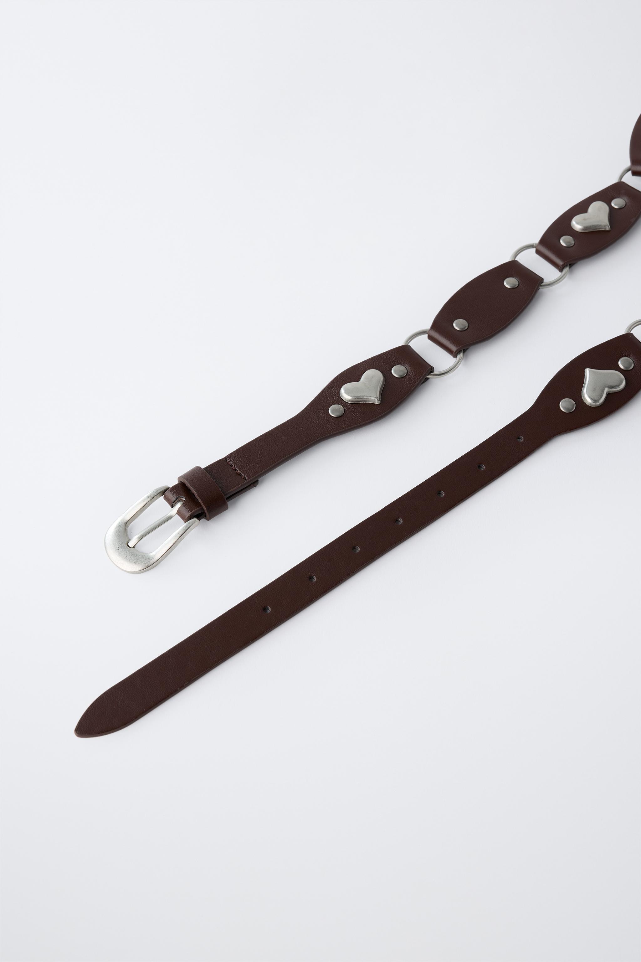 HEART APPLIQUÉ BELT