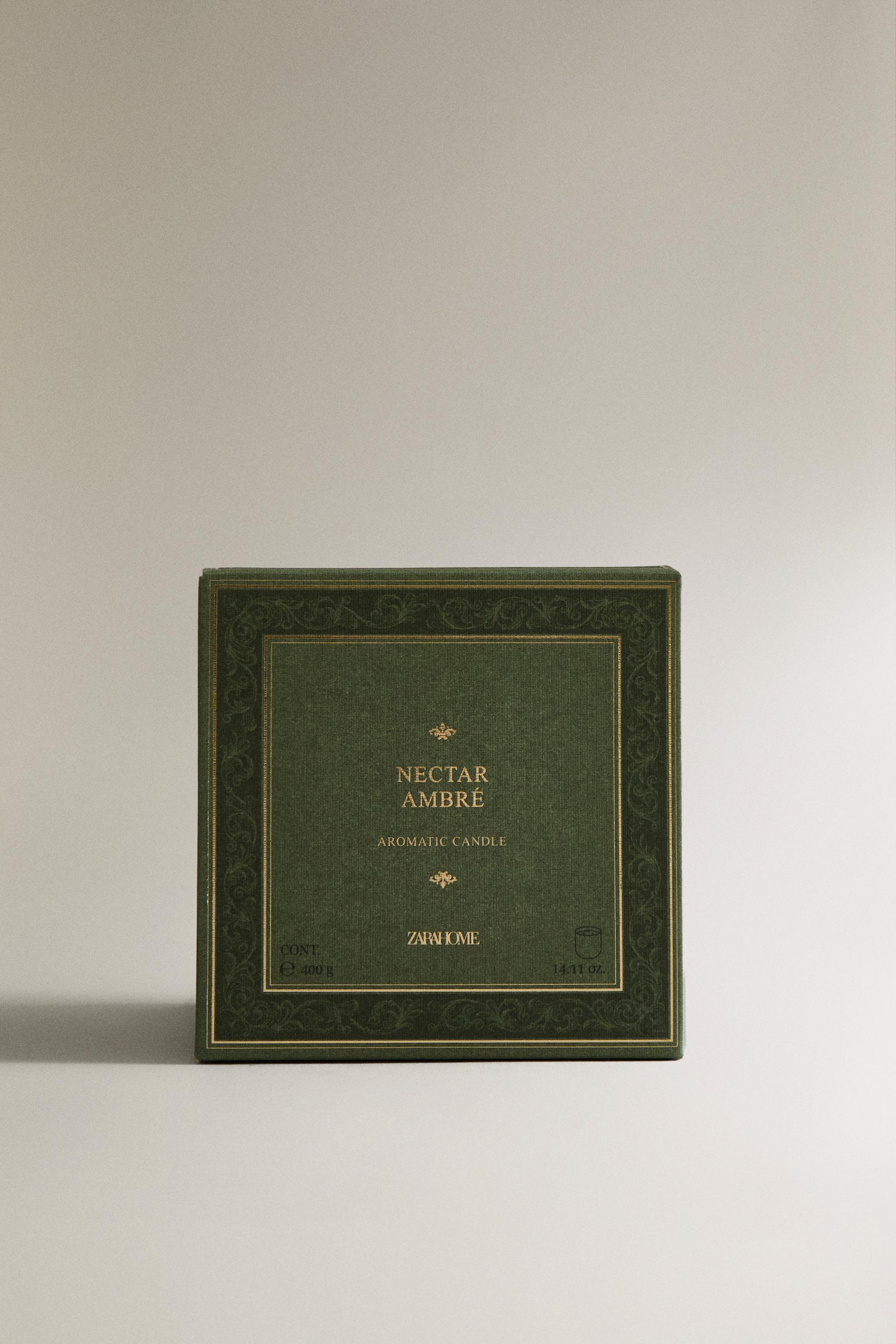 (400 G) NECTAR AMBRÉ SCENTED CANDLE