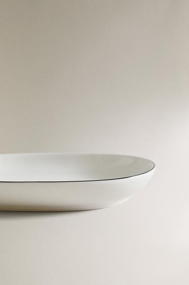 BONE CHINA BATHROOM SOAP DISH - White de Zara - Image 3
