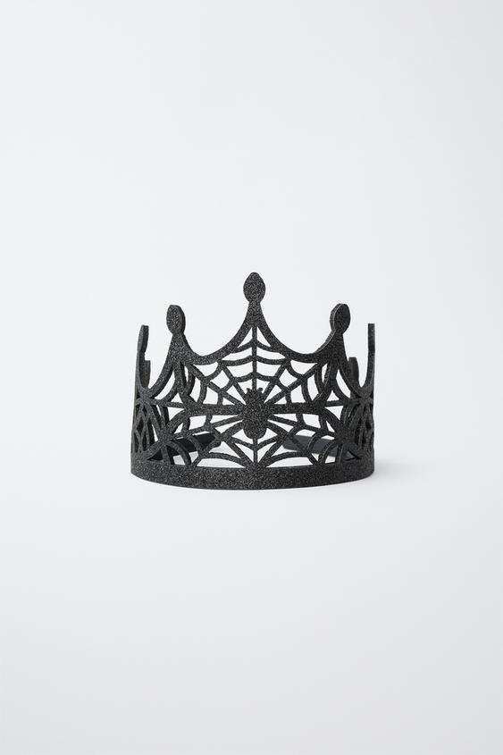 COURONNE DÉGUISEMENT PRINCESSE ARAIGNÉE - Noir de Zara - Image 0