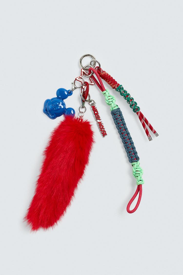 MICKEY MOUSE MULTI-CHARM KEYRING HARRY LAMBERT FOR ZARA X DISNEY  