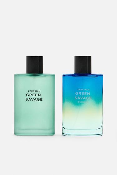 GREEN SAVAGE + GREEN SAVAGE SUMMER EDT 2X 90 ML (3.04 FL. OZ) -  da Zara - Imagem 0