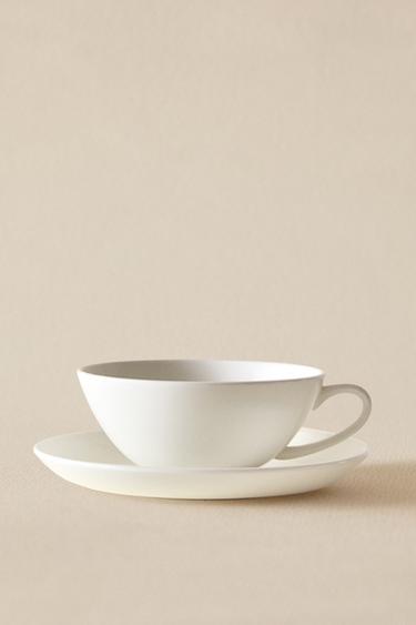 BONE CHINA MUG - White by Zara - Image 5