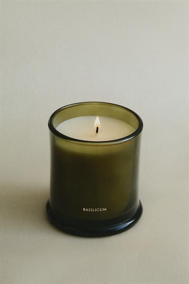 (350 G) BASILICUM SCENTED CANDLE - Mint by Zara - Image 1