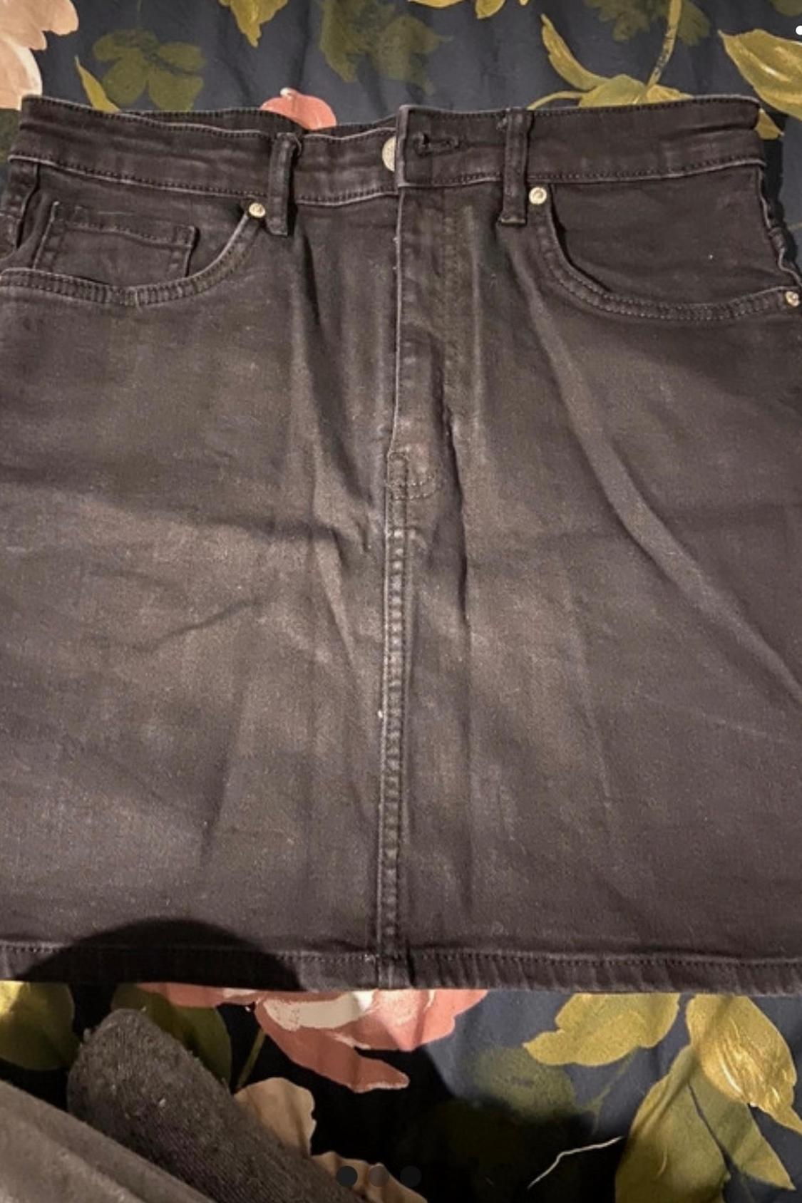 DENIM MINI SKIRT