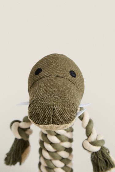 TOY CROCODILE FOR PETS - Green by Zara - Image 3