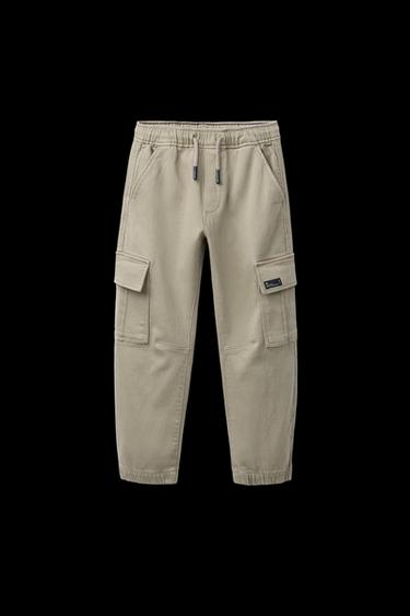 WEICHE CARGO-JOGGINGHOSE - Taupegrau von Zara - Bild 0