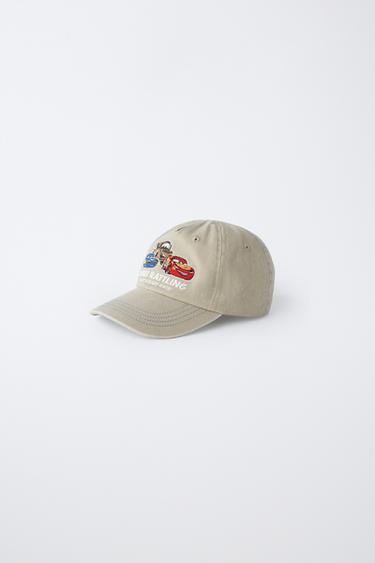 CARS © DISNEY EMBROIDERED CAP - Sand by Zara - Image 1