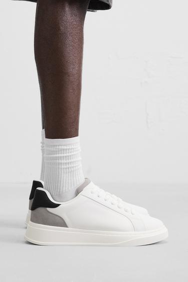 Zara HEEL DETAIL SNEAKERS - Black - Image 0