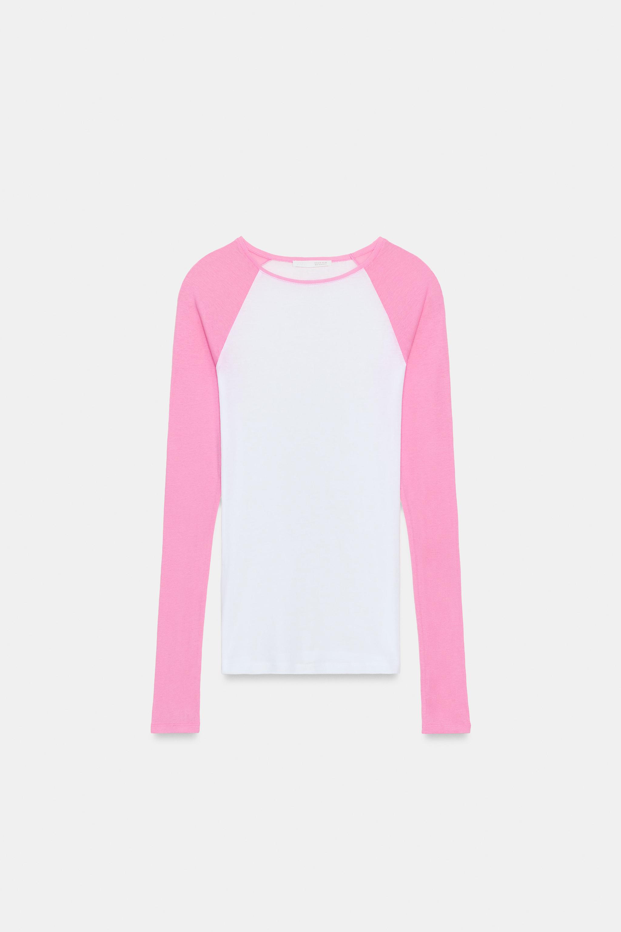 T-SHIRT SUPIMA® MANCHES CONTRASTÉES