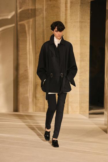 Skinny fit pants with zip hem - LIMITED EDITION — Navy blue 1