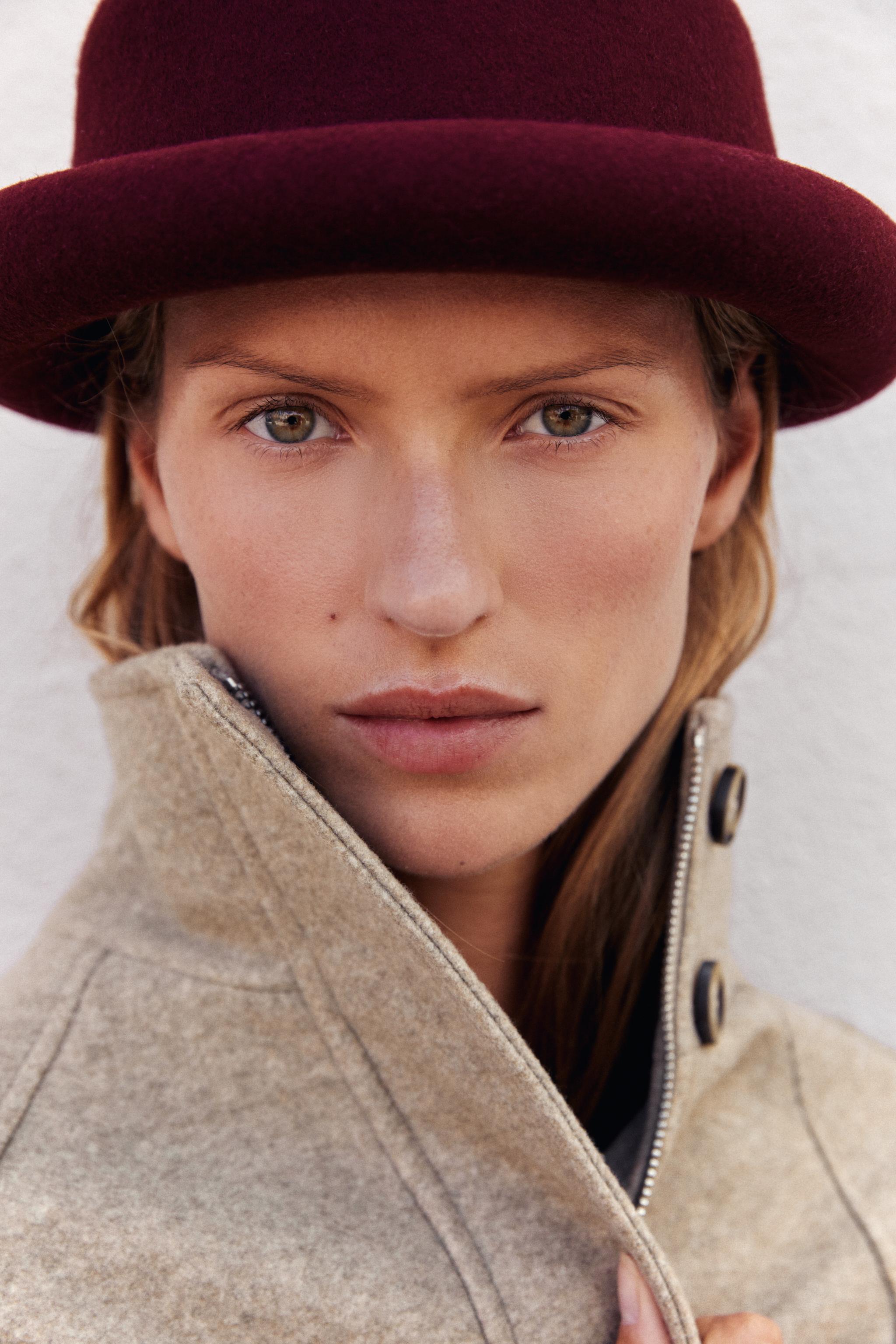 100% Wool Bowler Hat by Zara