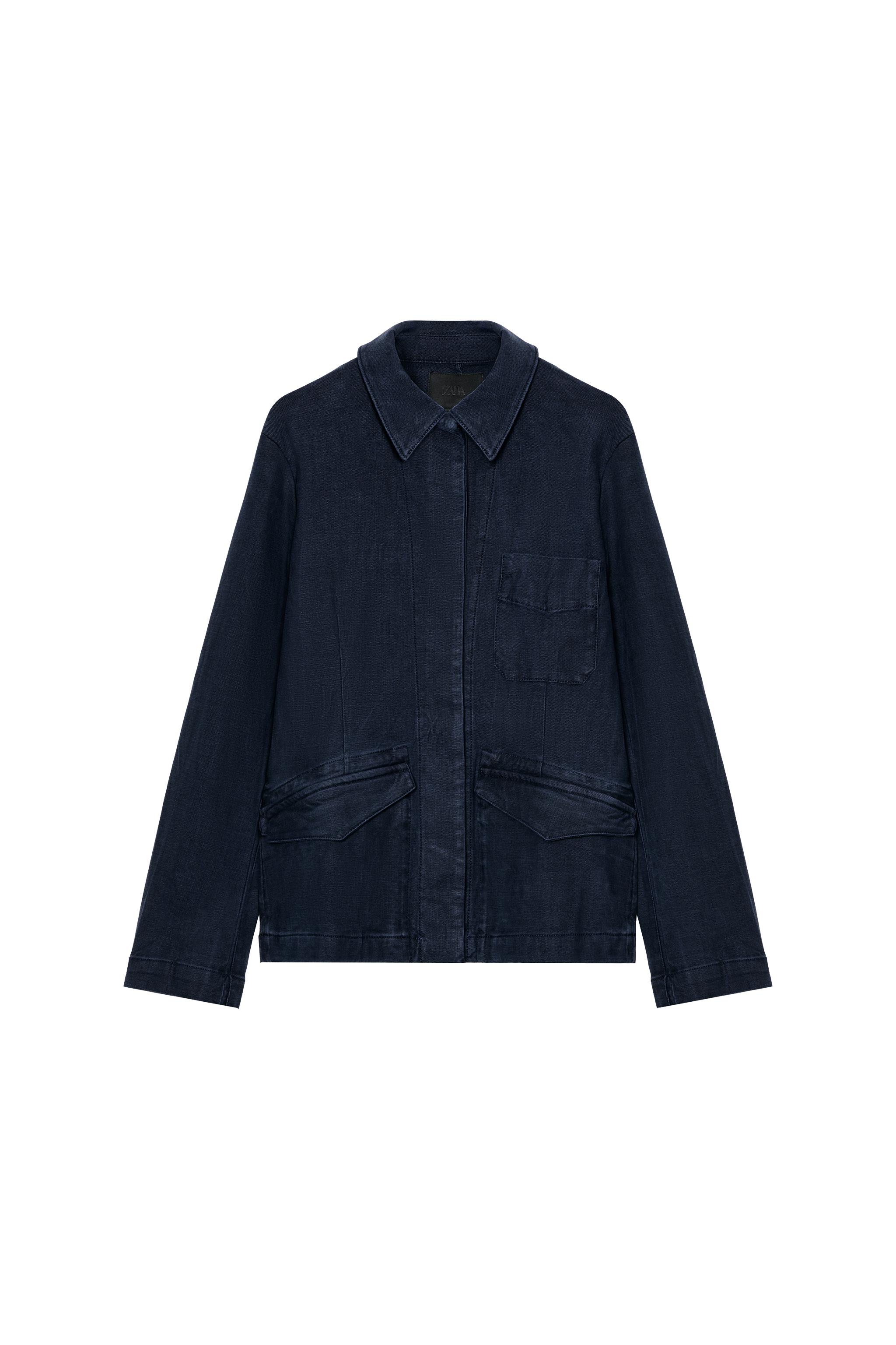 ZWコレクション デニムジャケット - ブルー | ZARA Japan / 日本