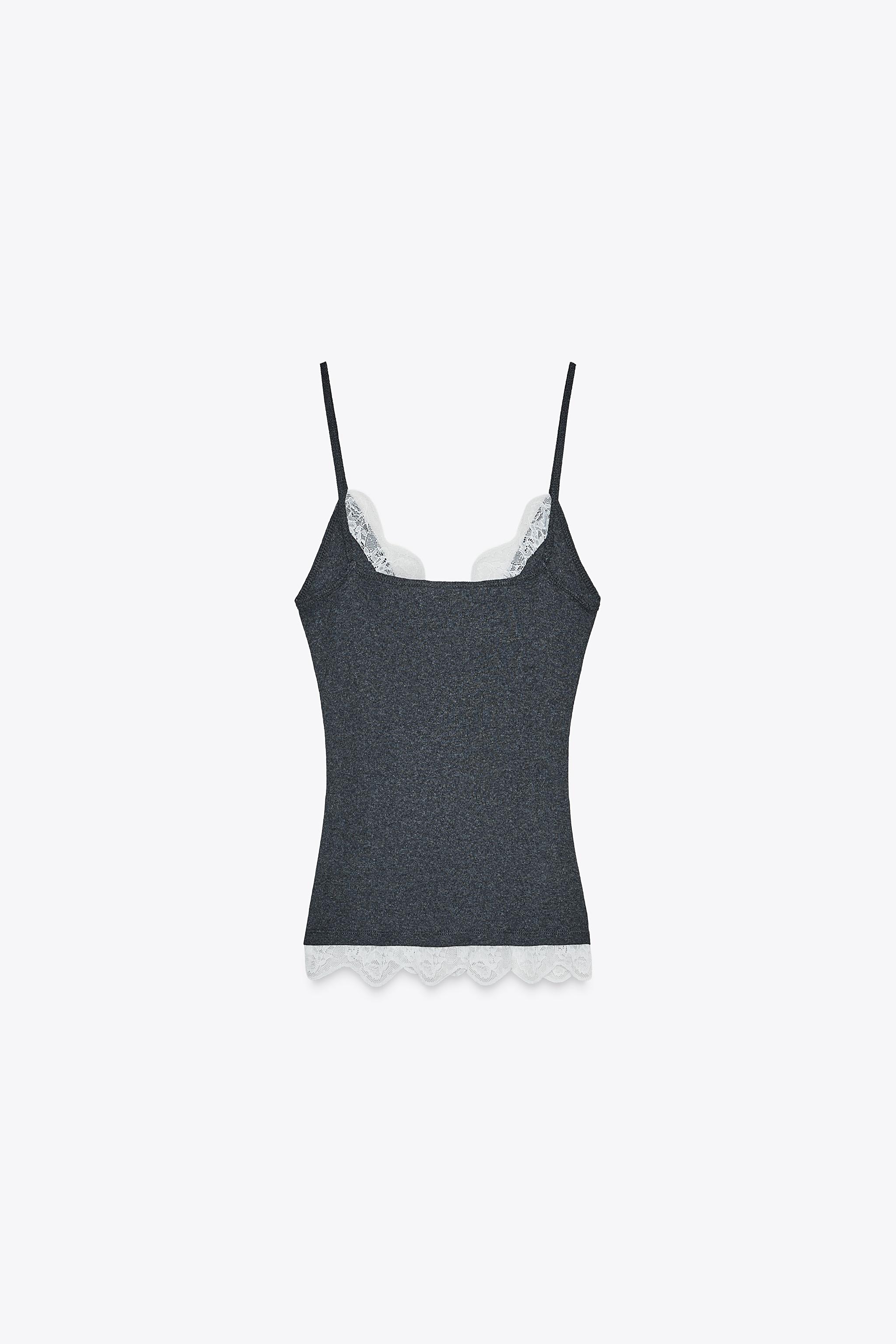 トップス meltthelady twin strap lace tops meltthelady twin strap lace tops