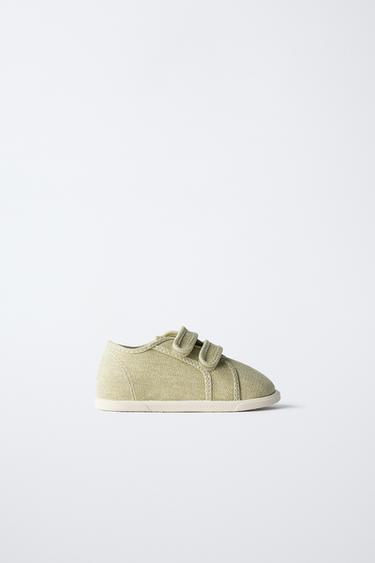 BAMBA ALGODÓN BAREFOOT - Verde de Zara