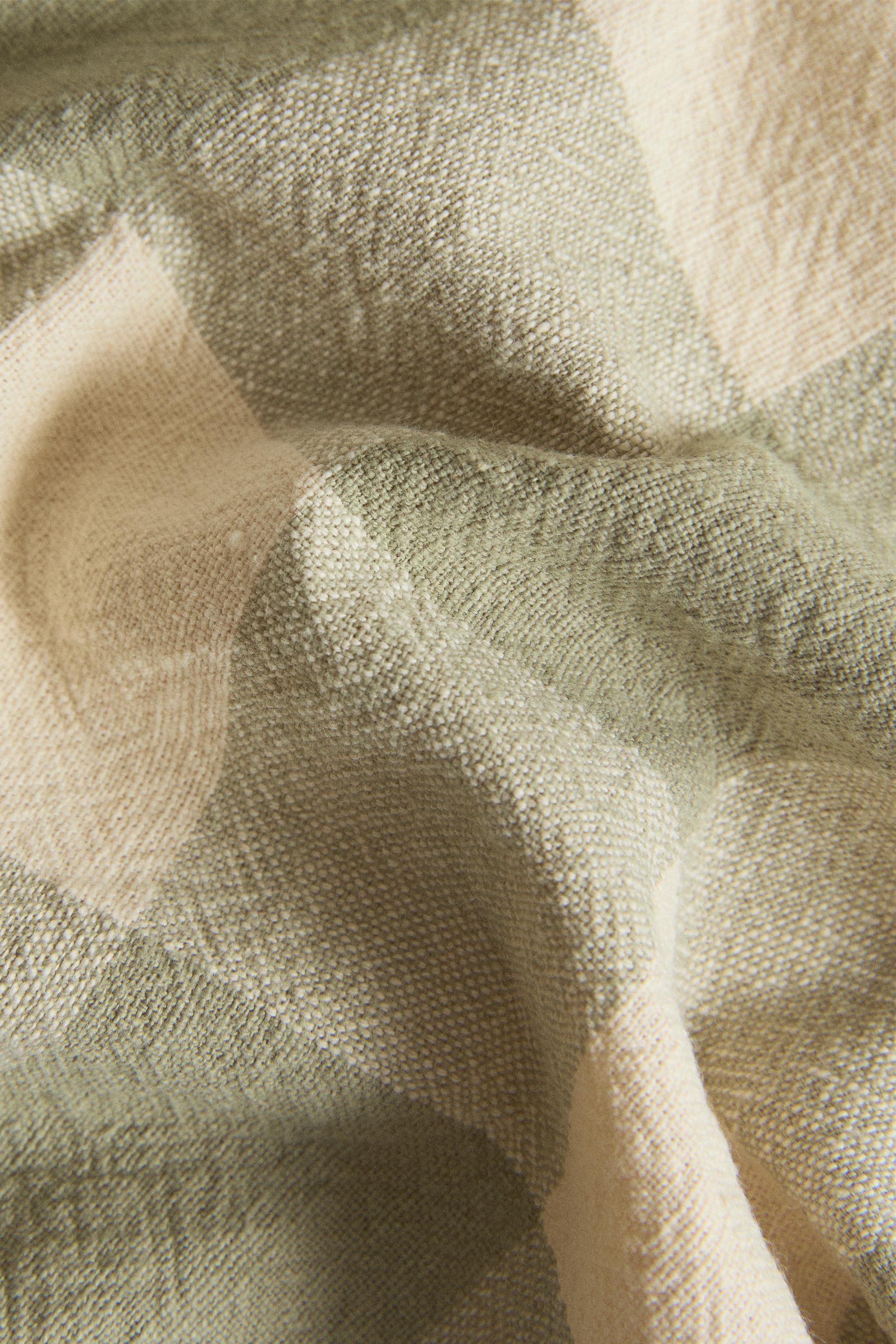 PACK OF DYED THREAD CHECK NAPKINS (PACK 2)