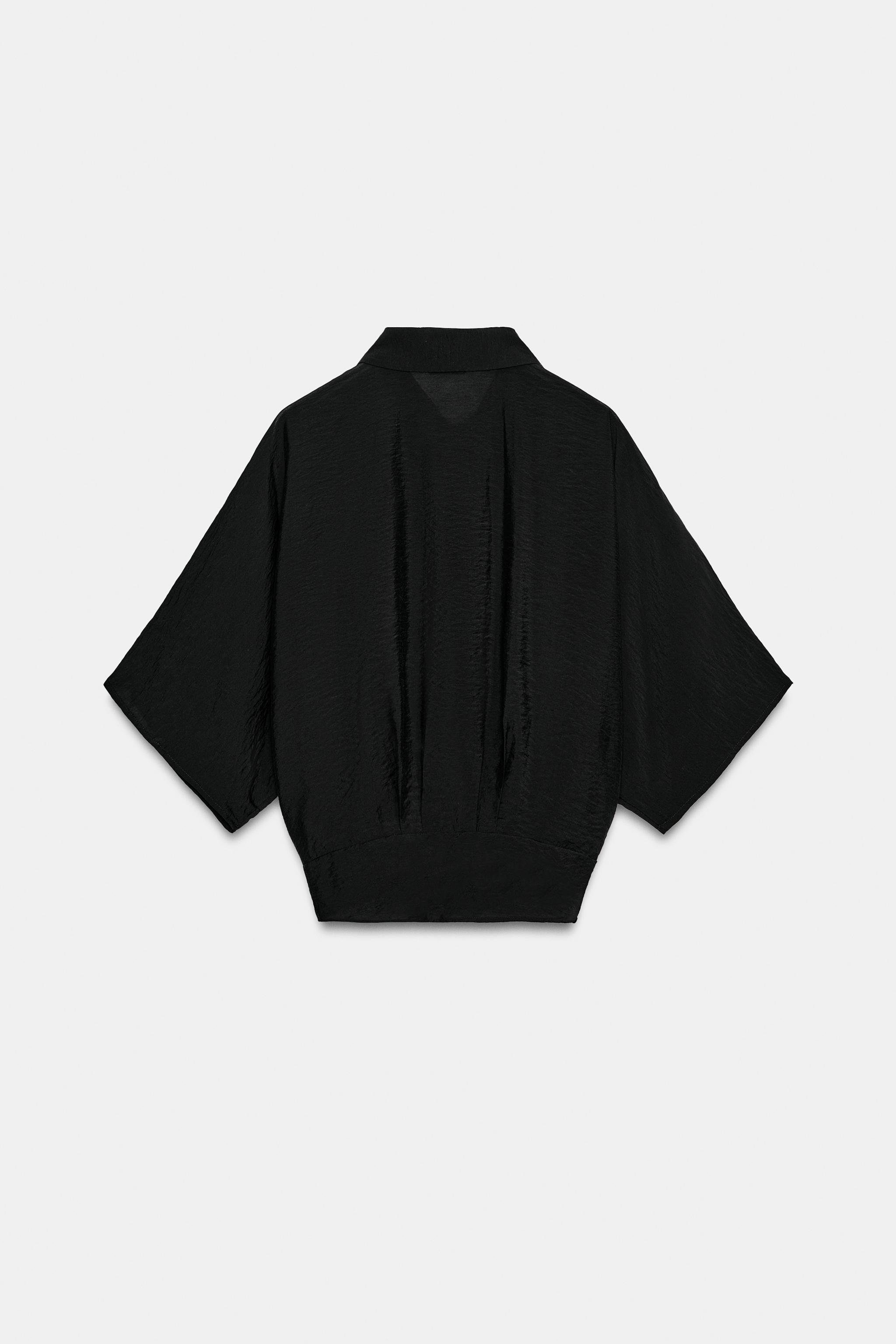 CHEMISE MANCHES COURTES NŒUD