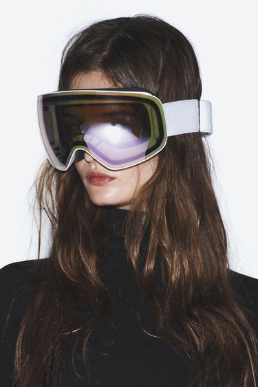 Zara SKI COLLECTION TERMO-MAJICA – Crna