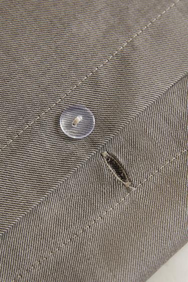 CHAMBRAY DUVET COVER - Grey by Zara