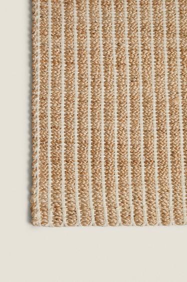 TAPIS JUTE ANTIDÉRAPANT - Écru / Beige de Zara - Image 1